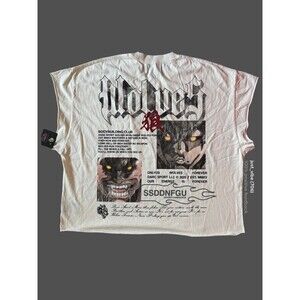 Darc Sport Baki Hanma Legacy Grunge Cut Off Tee Men’s 2XL NWT